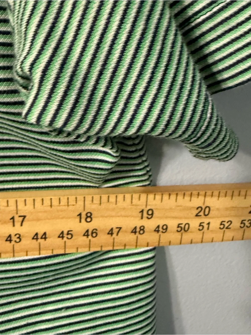 Ralph Lauren Green Striped Pro Fit Men’s Golf Polo Men’s Shirt Size Medium